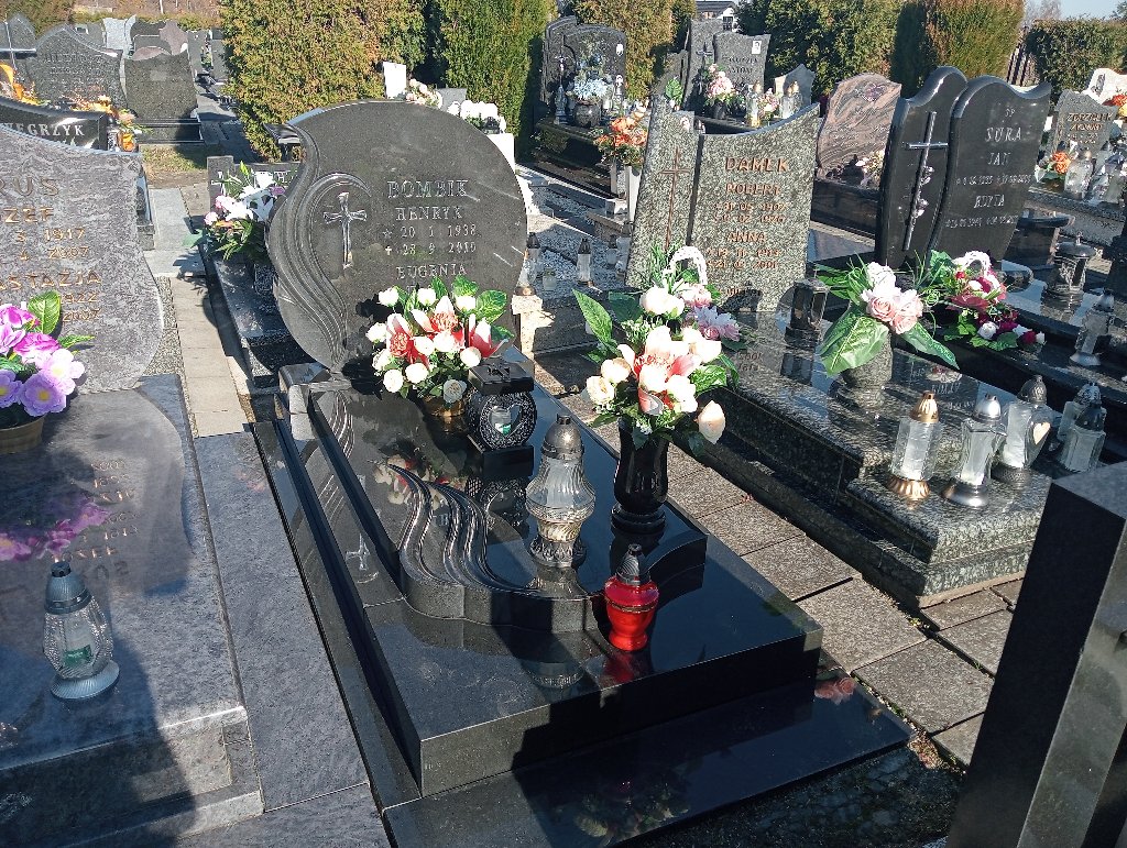 Grób Henryk Bombik