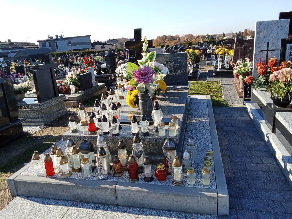 Grób Ks. prof. Mieczysław Bombik