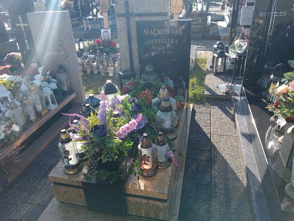 Grób Agnieszka Maćkowiak